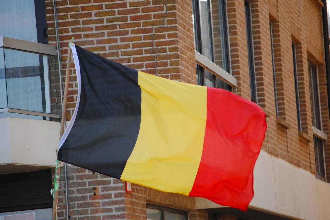 Nationalflagge Belgien