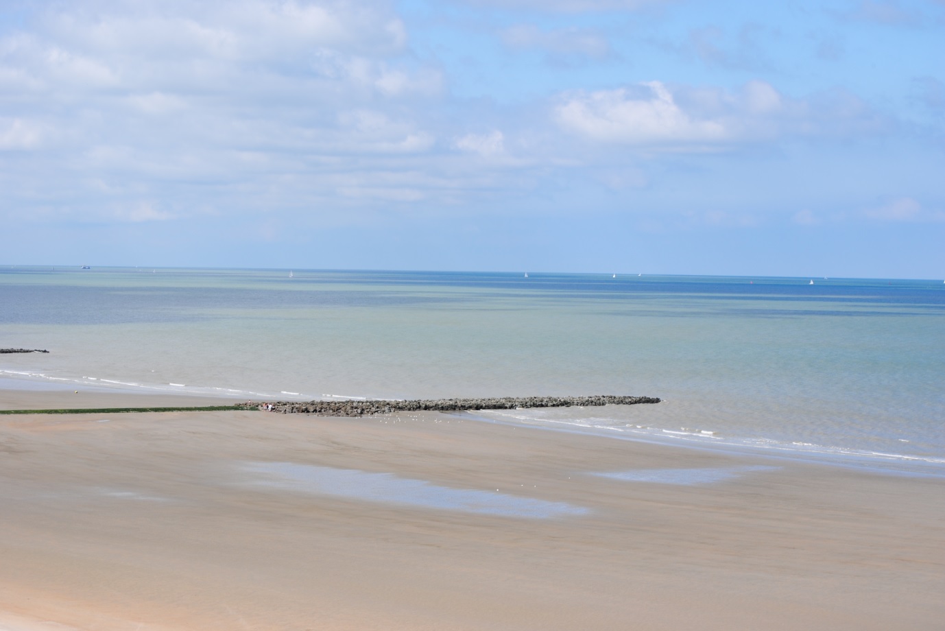 Badestrand in Belgien